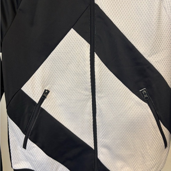 Adidas Women's MonochromeEquipment ADV 91-17 Black & White Bomber Jacket Size XS - Picture 3 of 7